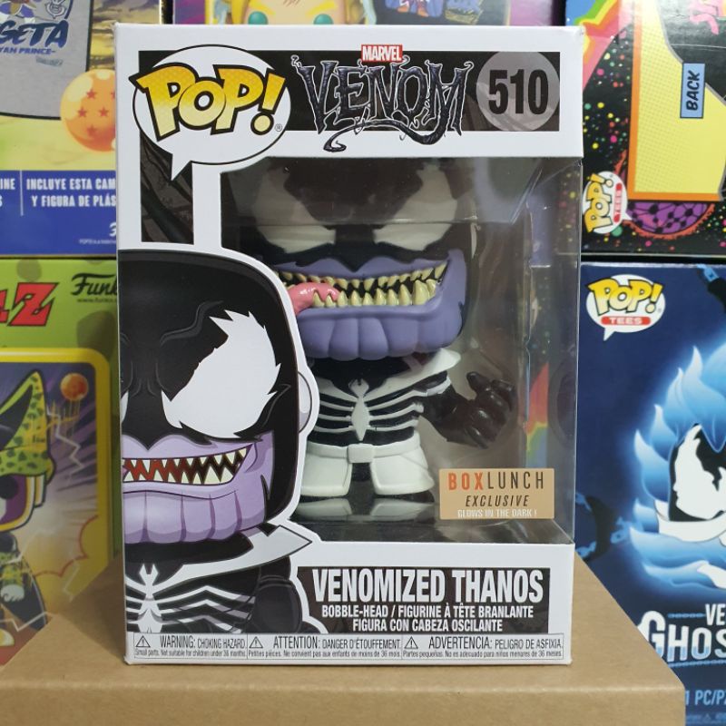 Đồ chơi mô hình funko pop 510 Venomized Thanos (Glow in the Dark) - Marvel