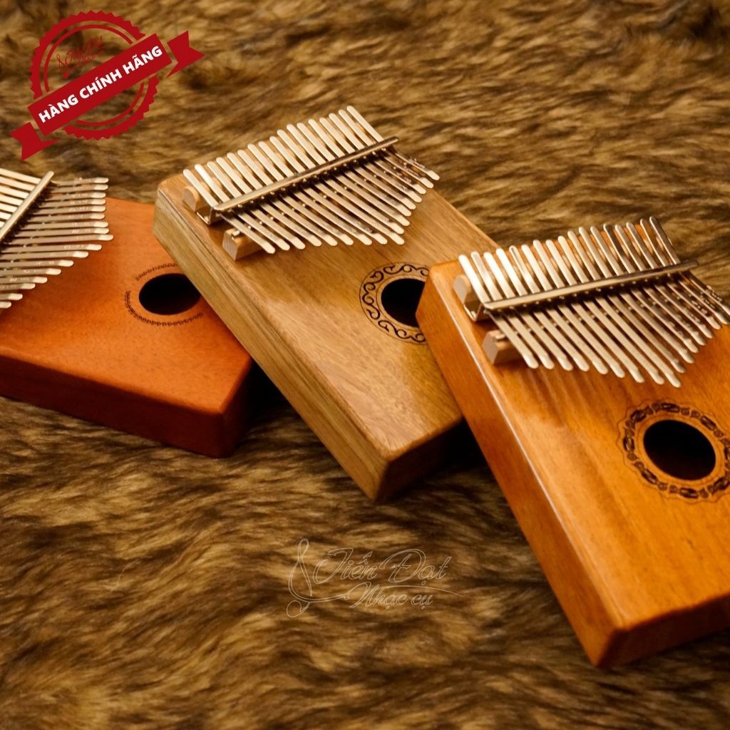 Đàn Kalimba 17 Phím W-17M, W-17K Cao Cấp Chính Hãng Gỗ Magohany, Gỗ KOA Nguyên Tấm