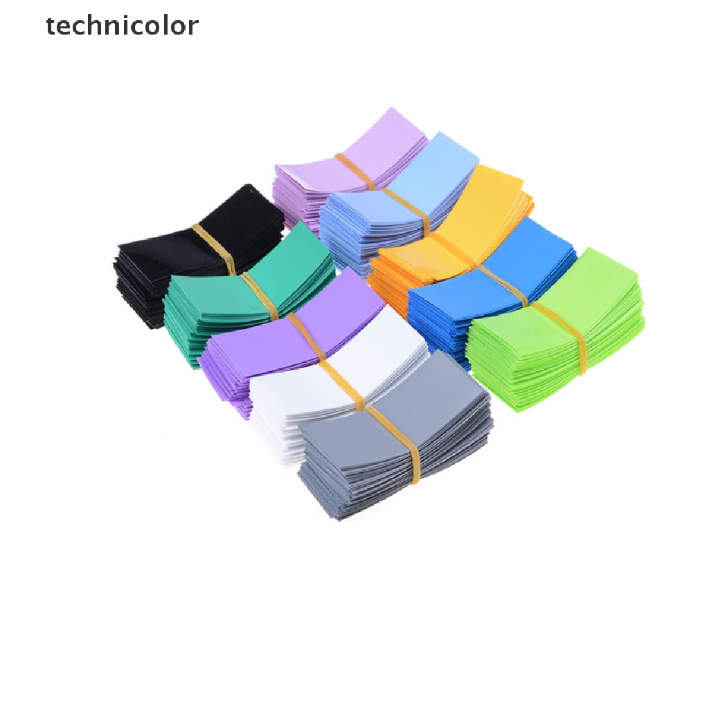 Set 100 Tấm Bọc Pin 18650 Bằng PVC Cách Nhiệt Cắt Trước