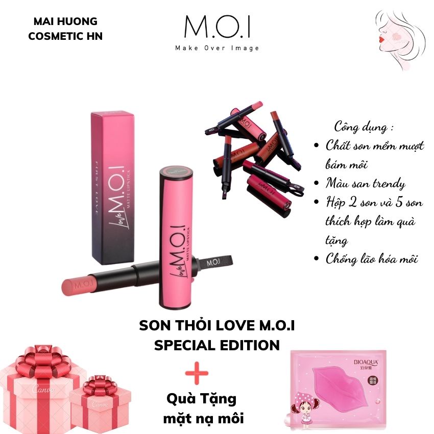 Son Thỏi Lì - Son Hồ Ngọc Hà Love M.O.I phiên bản 2020