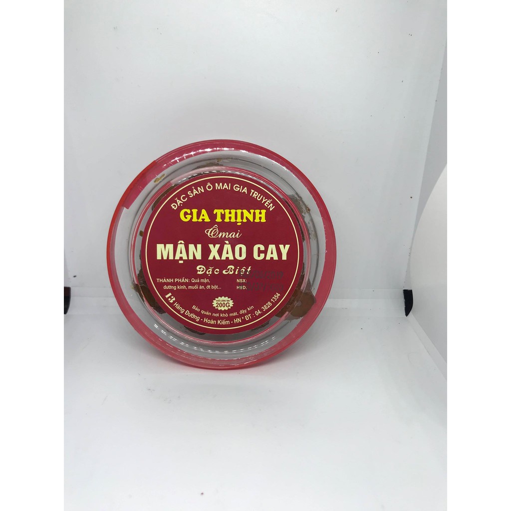 Ô mai mận xào cay 500gr Gia Thịnh Hà Nội