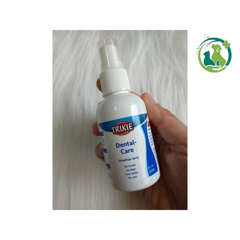 Xịt thơm miệng cho chó TRIXIE Dental Care Sạch răng, thơm miệng, hơi thở thơm mát dịu êm