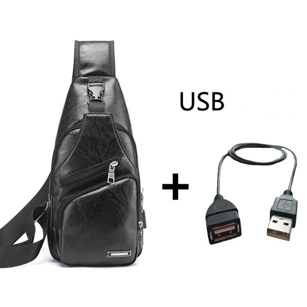 Túi đeo trước ngực nam phong cách Hàn Quốc | BigBuy360 - bigbuy360.vn