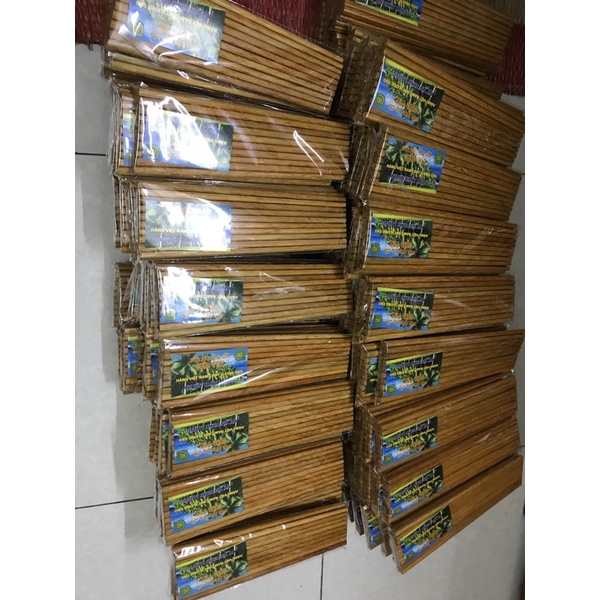 10 đôi đũa gỗ dừa bến tre cao cấp giá xưởng, đũa đẹp, sạch