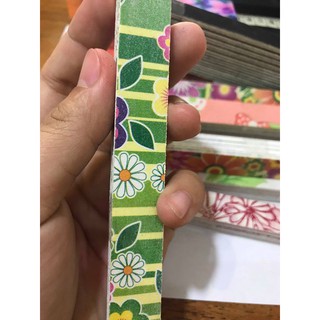 Combo 3 cái Dũa móng hoa văn đẹp
