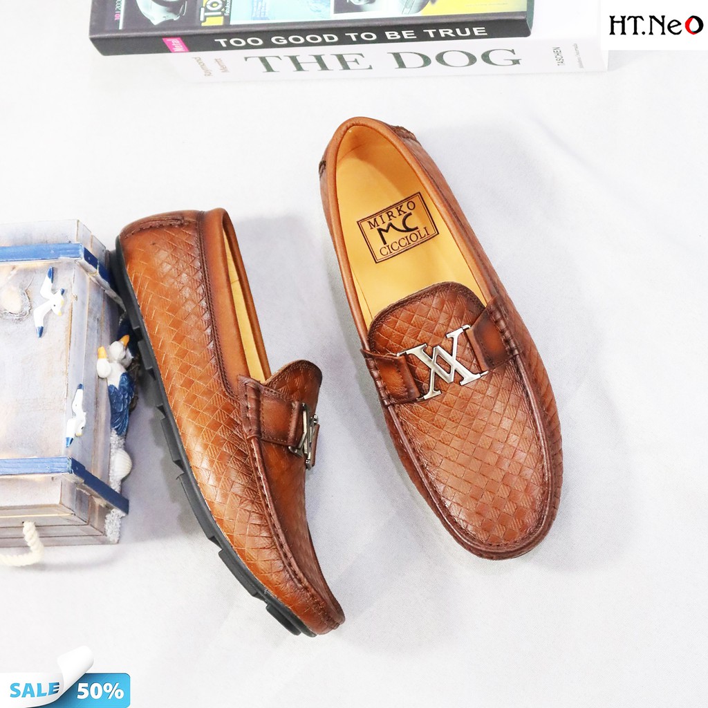 giày mọi nam da bò hàng hot siêu siêu đẹp (gm72-na) | BigBuy360 - bigbuy360.vn