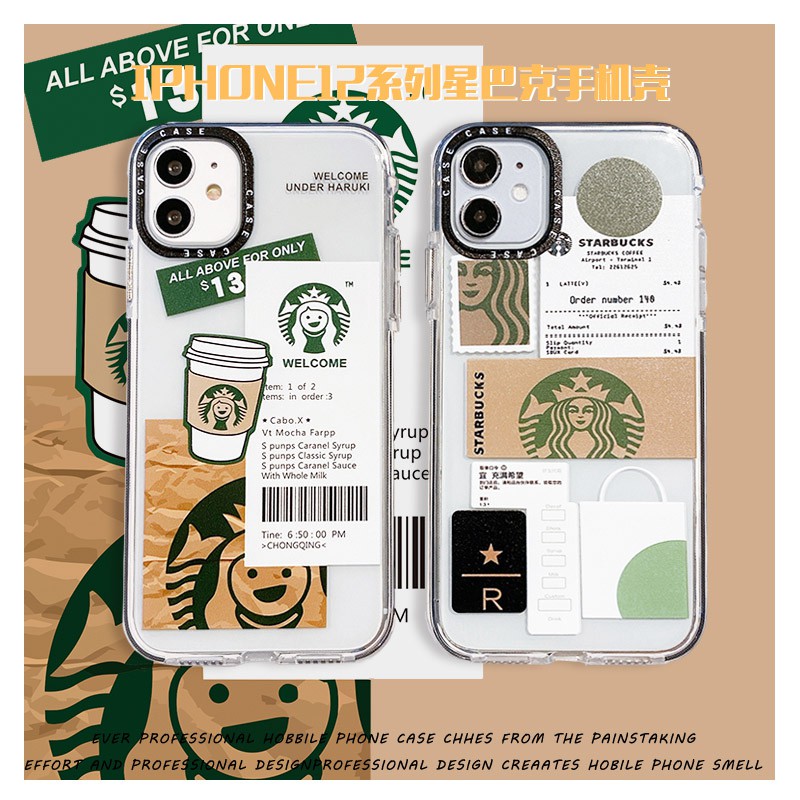 Ốp điện thoại in hình Starbucks iPhone 12/12mini/12pro/12pro max/11/11pro/11pro max/xs max/xr/xs/x/8/7/8plus/7plus