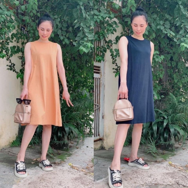 Váy xuông uniqlo nhật size 150-160