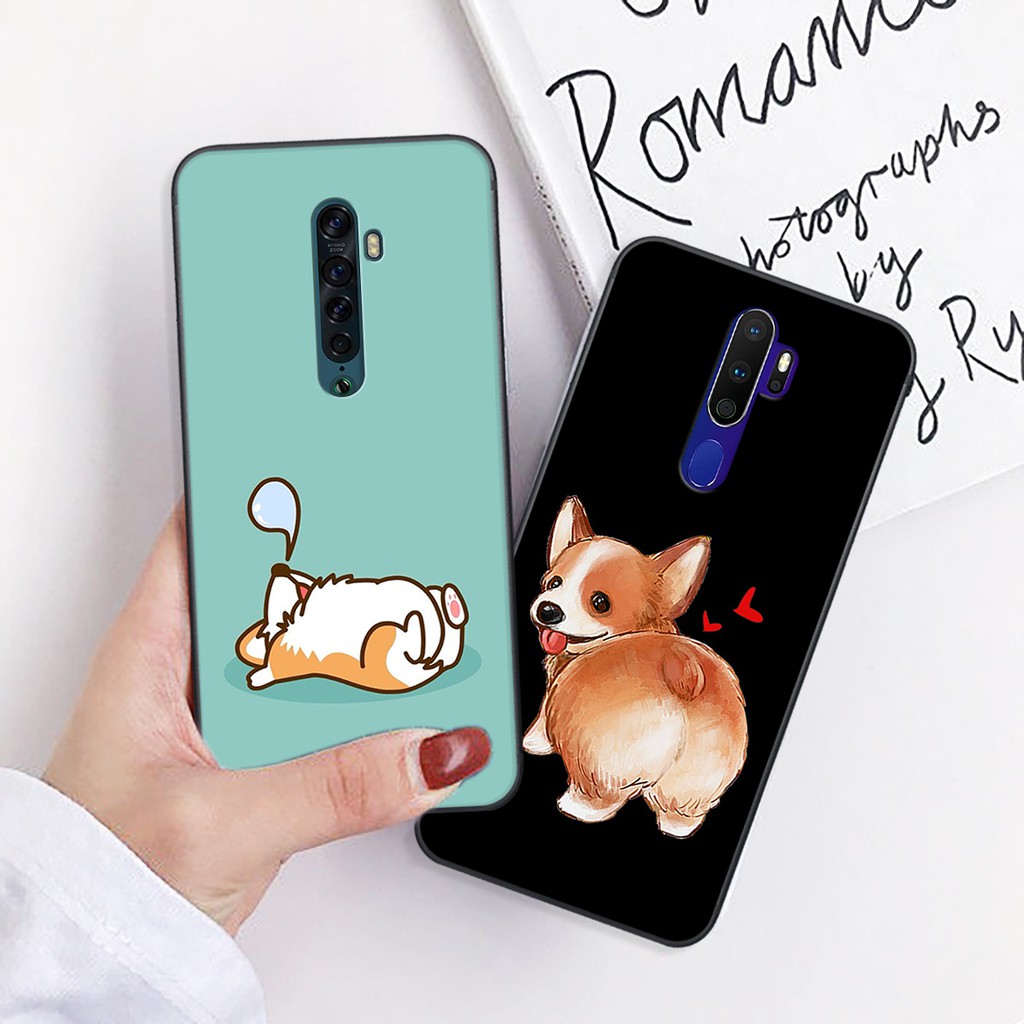 Ốp Oppo in hình QUẢ BƠ ĐÁNG YÊU cho máyOPPO F11-F11PRO - A5/A9 2020 - RENO 2/2F