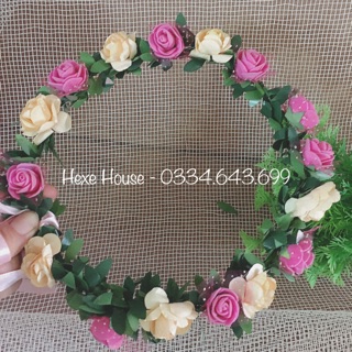 Vòng hoa đội đầu chụp kỷ yếu, lễ trưởng thành
