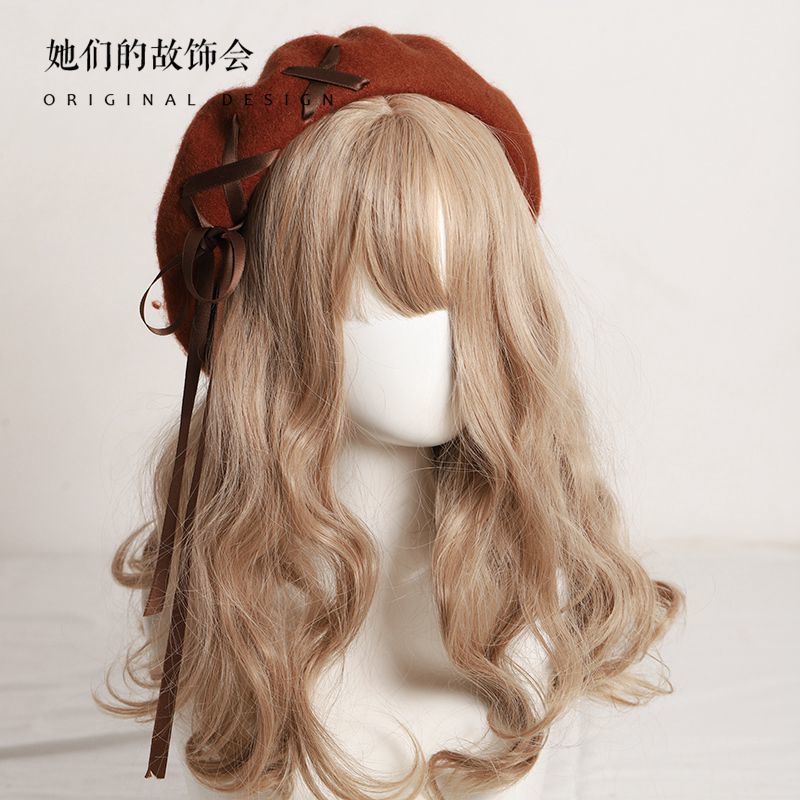 Mũ Nồi Họa Sĩ Phong Cách Lolita Nhật Bản Thời Trang Thu Đông Mới Cho Nữ