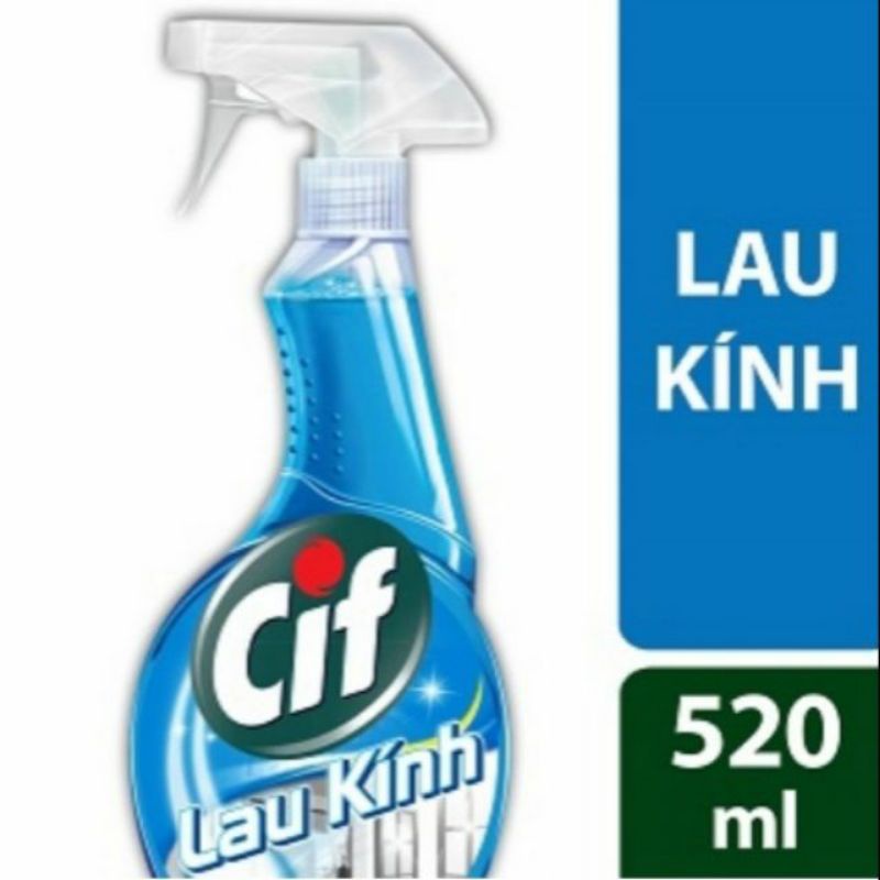 Nước lau bêp.kính .lau đa năng cif 500ml