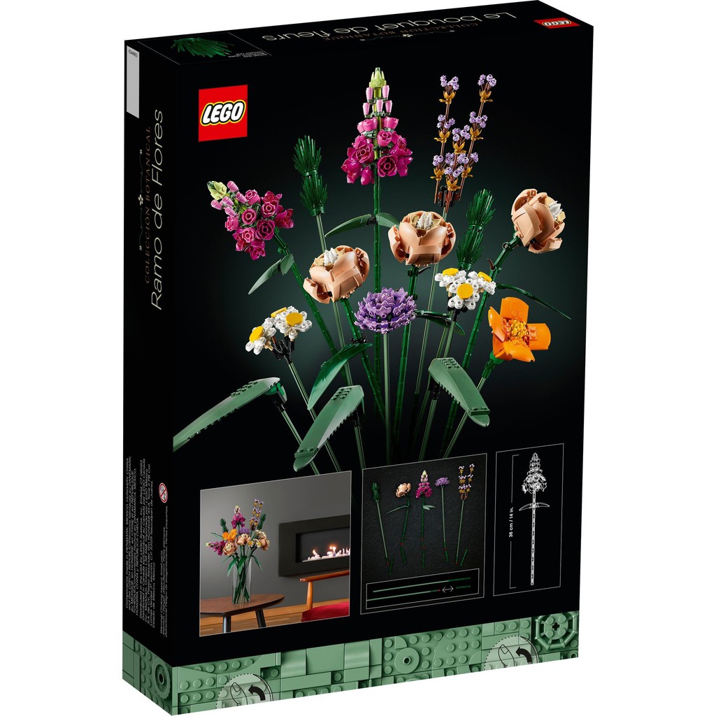 Lego 10280 - Bình hoa độc đáo