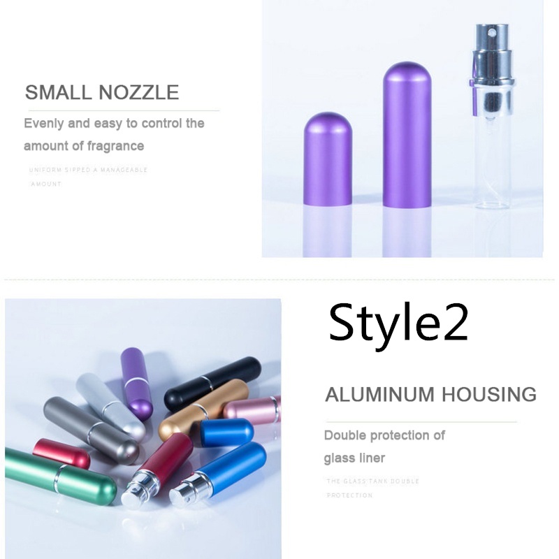 Chai chiết nước hoa mini bằng nhôm 5Ml/ 8ml