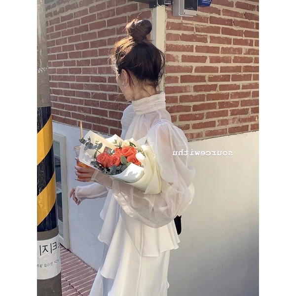 Set đầm tiểu thư vintage