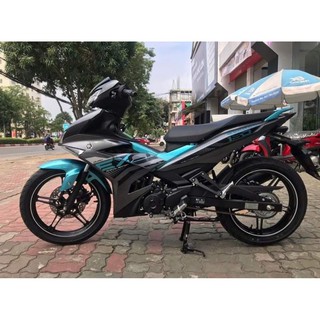 tem rời ex 150 xanh bạc