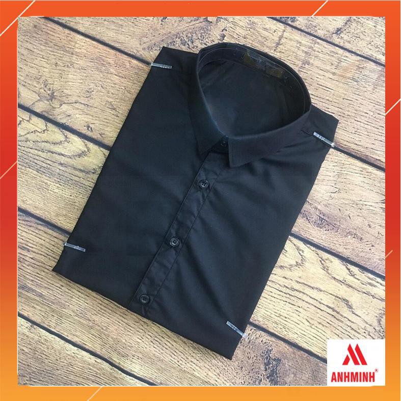[TIỀN NÀO CỦA NẤY] Áo sơ mi nam trơn dài tay-vải lụa nến không nhăn | BigBuy360 - bigbuy360.vn