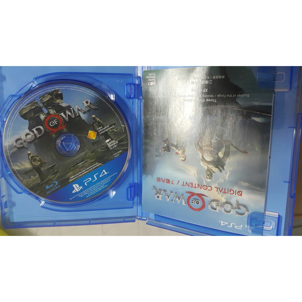 Đĩa game PS4 God OF War 4 và Horizon hộp 2 đĩa đầy đủ