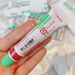 THUỐC MỠ GENTACIN 0.1% LÀM LÀNH VẾT THƯƠNG, GIẢM VIỆC HÌNH THÀNH SẸO