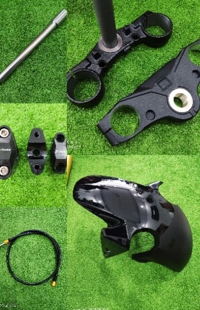 Phuộc usd cb190 full bộ canh sẵn cho Fz150 Fz155 , su gsx r,s , cbr