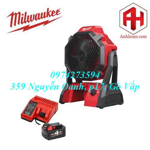 Quạt chạy pin Milwaukee M18 AF-401
