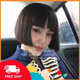 HOT Tóc giả nguyên đầu giống Hiền Hồ