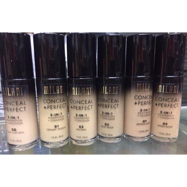 Kem nền milani concealer