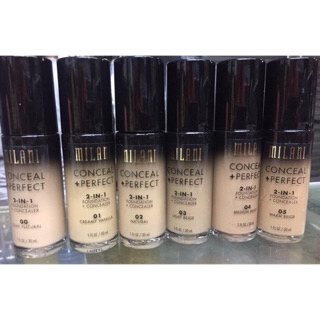 Kem nền milani concealer