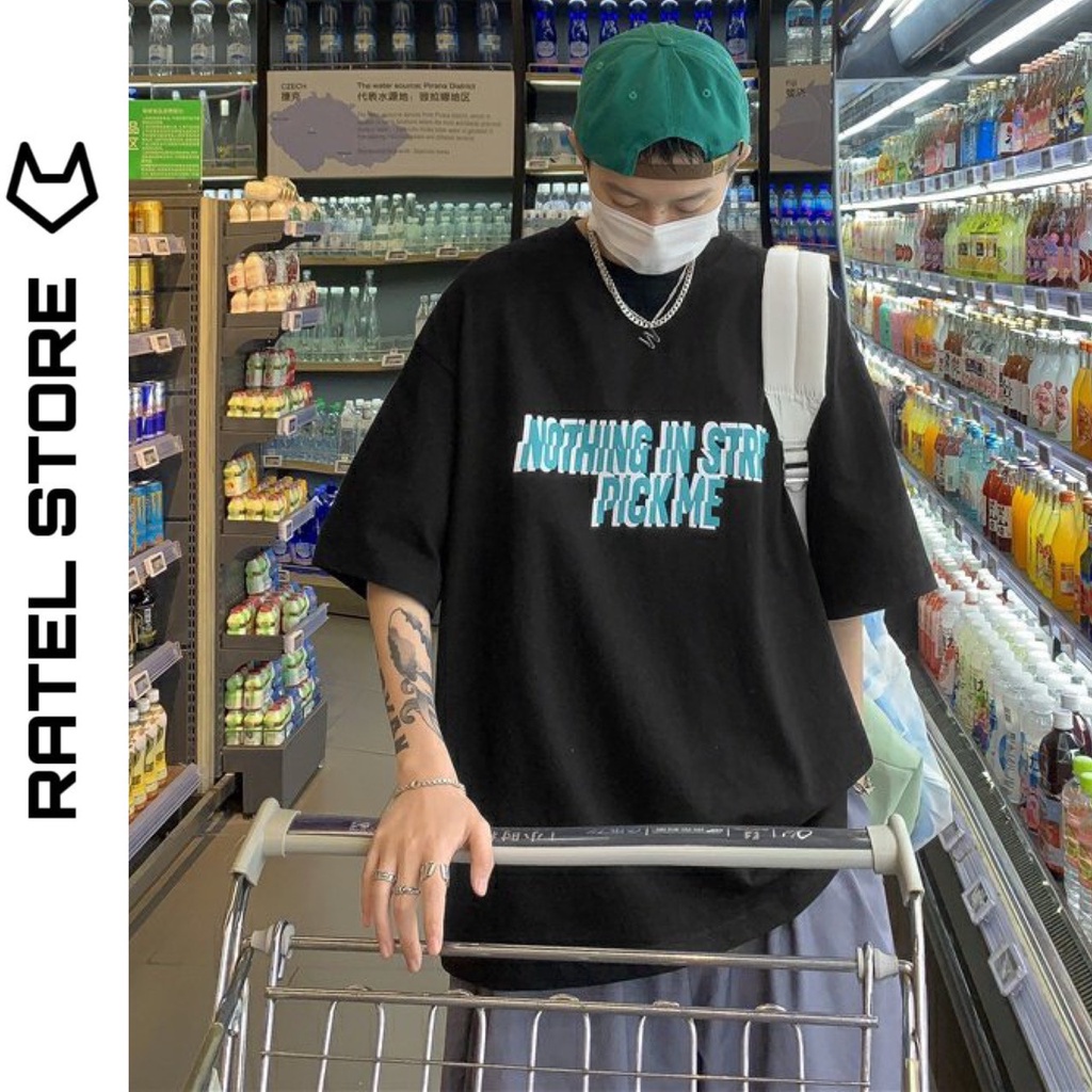Áo Thun Local Brand T-Shirt Nam Nữ NOTHING IN STREIT PICK ME Unisex Form Rộng