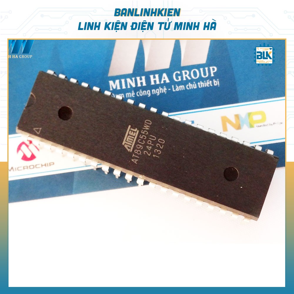 Vi điều khiển AT89C55WD-24PU DIP40