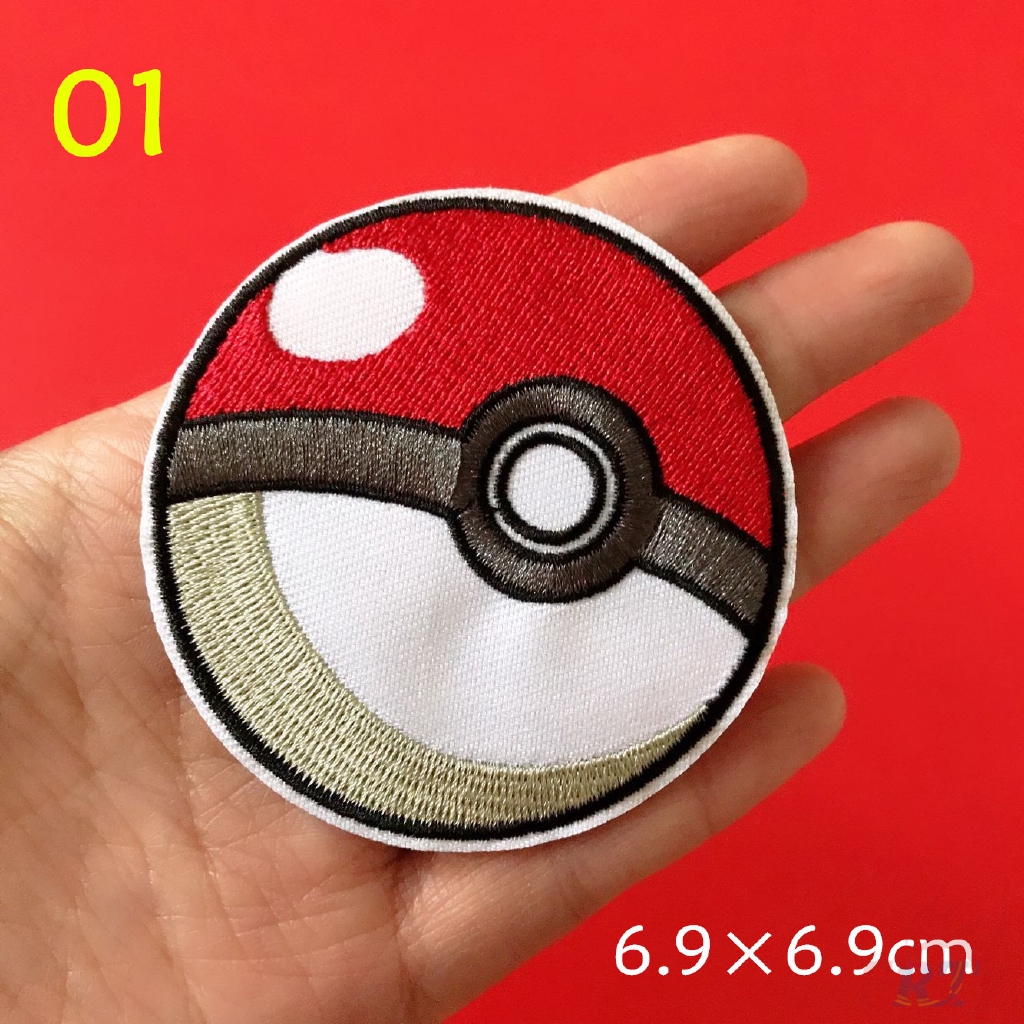 Miếng Vá Ủi Hình Pokemon Go Pikachu Dễ Thương