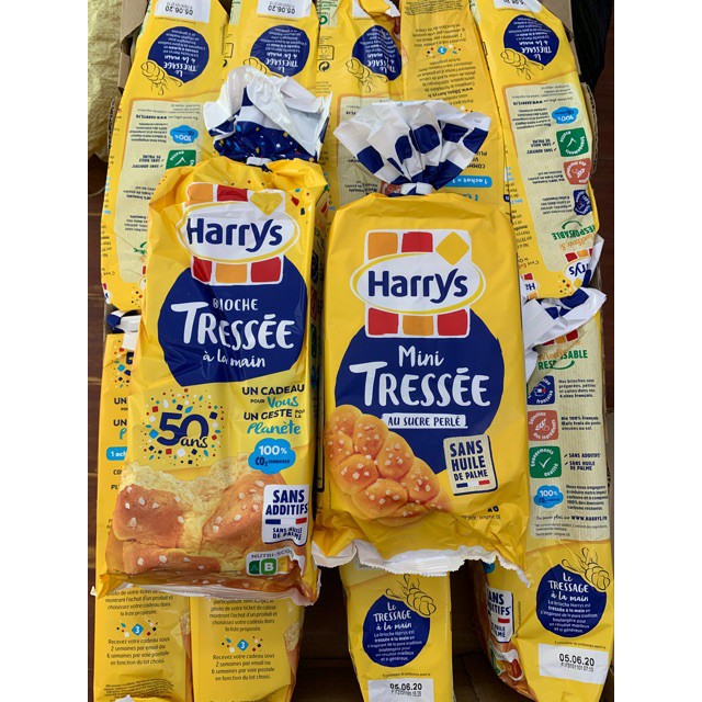 [Date mới nhất] Bánh mì hoa cúc Harrys Brioche Tressée 210 MẪU MỚI - Bánh ngọt Harrys Brioche Tressée