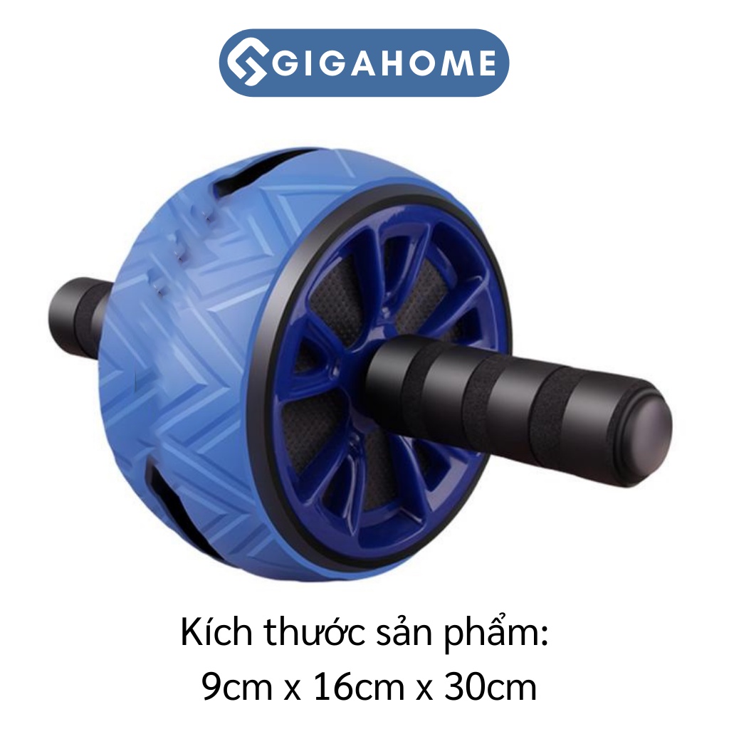 Con Lăn Tập Bụng, Tập Gym 1 Bánh Tại Nhà GIGAHOME Tặng Kèm Thảm Nhỏ 9230
