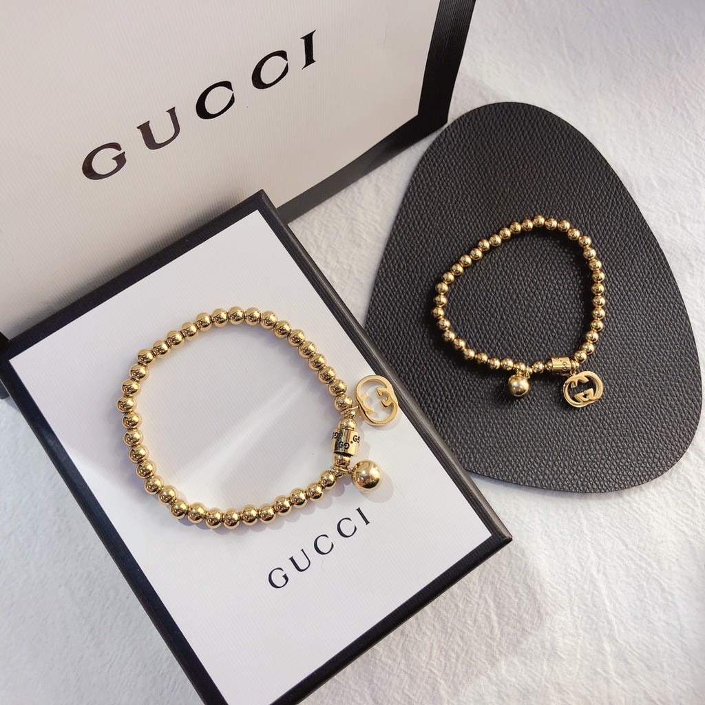 Vòng Tay Đính Hạt Gucci May Mắn