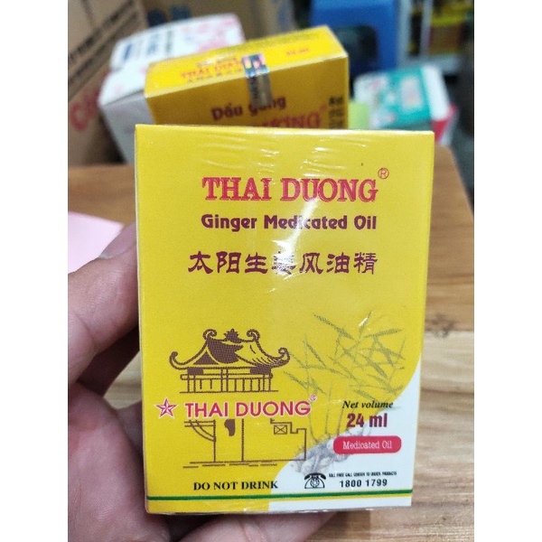 Dầu Gừng Thái Dương 24 ml