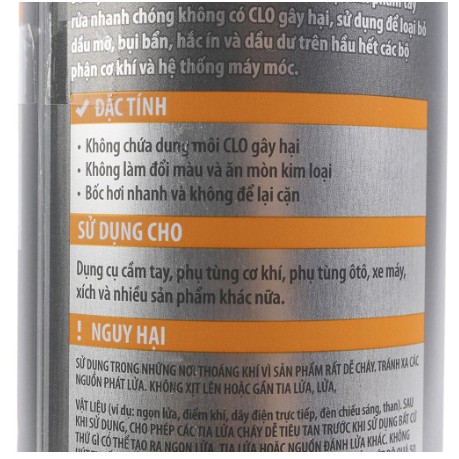 RP7 CHẤT TẨY DẦU MỠ CỨNG ĐẦU CẢI TIẾN MỚI 500ML