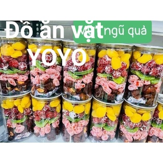 Ngũ Quả Sấy Dẻo 500g hàng nhập Khẩu loại 1thái ,mứt ngũ quả sấy dẻo ăn vặt yoyo ăn là mê