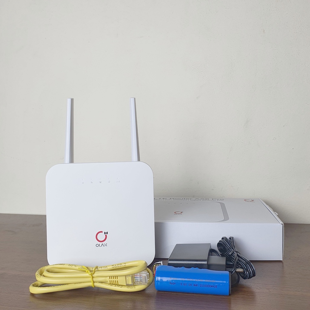 Bộ Phát Wifi 4G CPE – A80 – OLAX AX6 PRO Tốc Độ 300Mb – Hỗ Trợ Cổng WAN/LAN – Hỗ Trợ Tối Đa 32 Thiết Bị