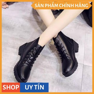 Bốt Nữ Dây Siêu Đẹp Đế 5Cm Hàng FullBox