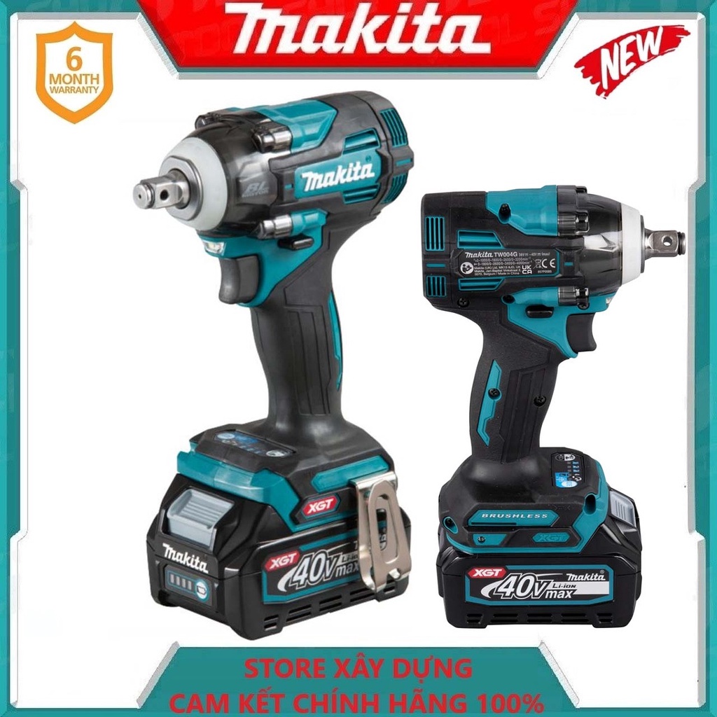 MÁY SIẾT BULONG DÙNG PIN 40V MAKITA TW004GD201- HÀNG CHÍNH HÃNG