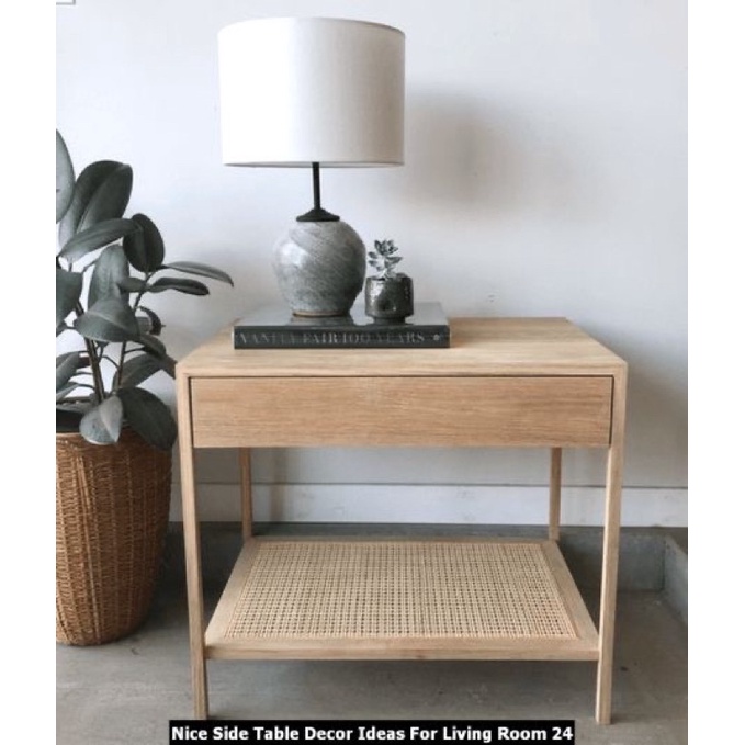 Kệ trang trí đầu giường kết hợp lưới mây mắt cáo