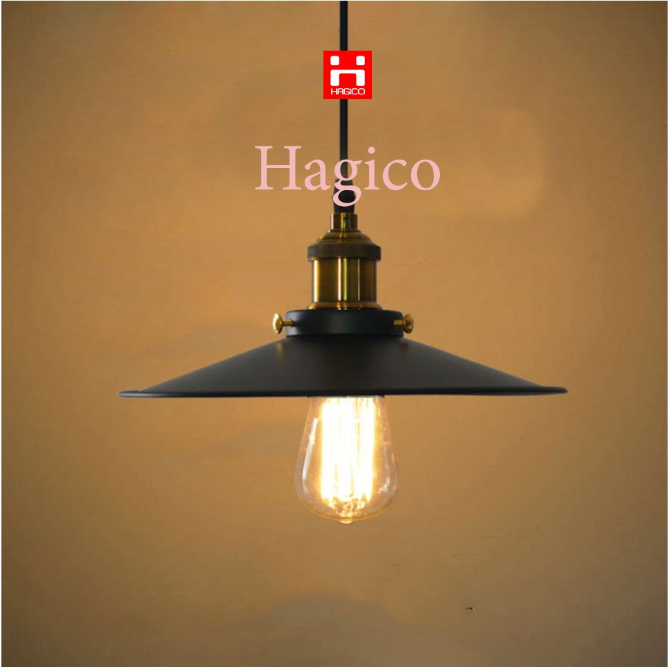 Đèn thả trang trí hình đĩa bay sắt TCF012 tặng bóng led