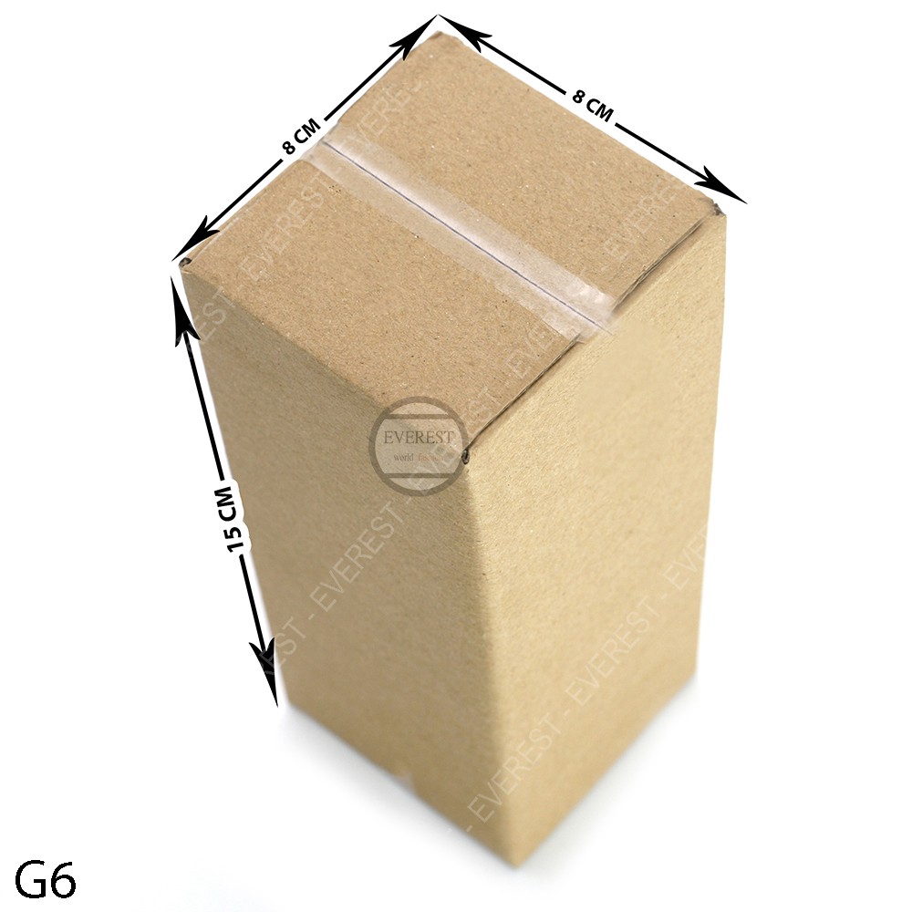 Combo 20 thùng G6 8x8x15 giấy carton gói hàng Everest