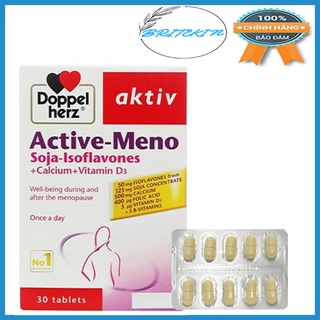 Viên Uống Giảm Các Rối Loạn Thời Kỳ Tiền Mãn Kinh Và Mãn Kinh Doppelherz Aktiv Active Meno (30 viên)