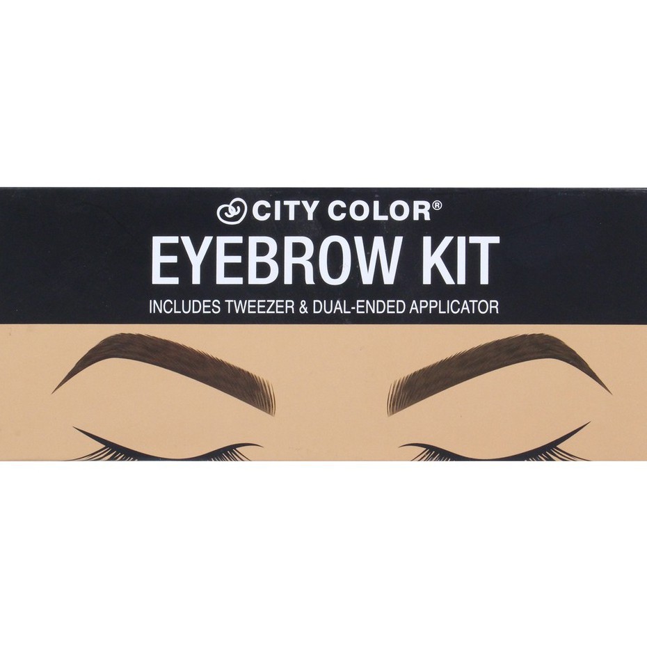 Bộ vẽ chân mày City Color Eyebrow Kit 4 ô