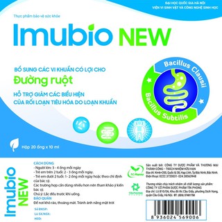 Men tiêu hóa Imubio New
