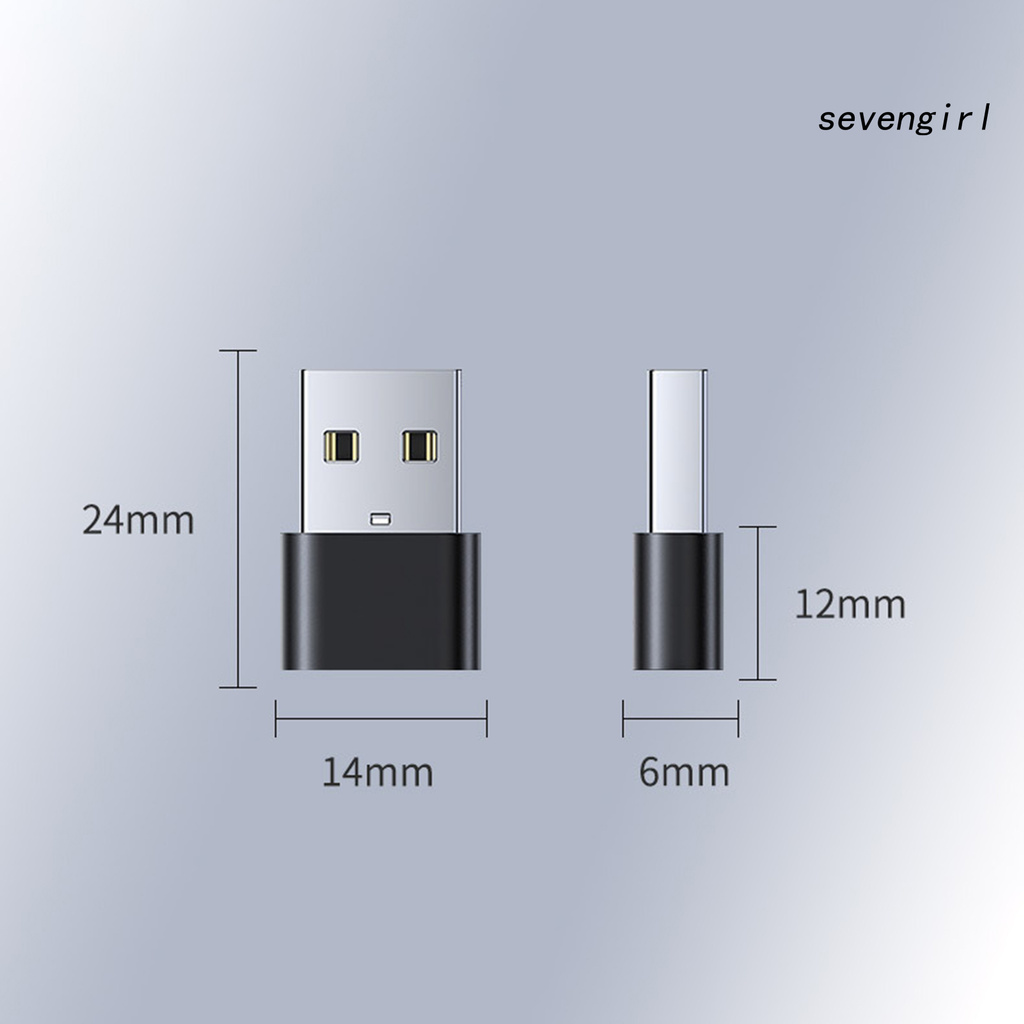 Đầu Chuyển Đổi Từ Giác Cắm Type-C Sang Giác Cắm Usb Tiện Dụng