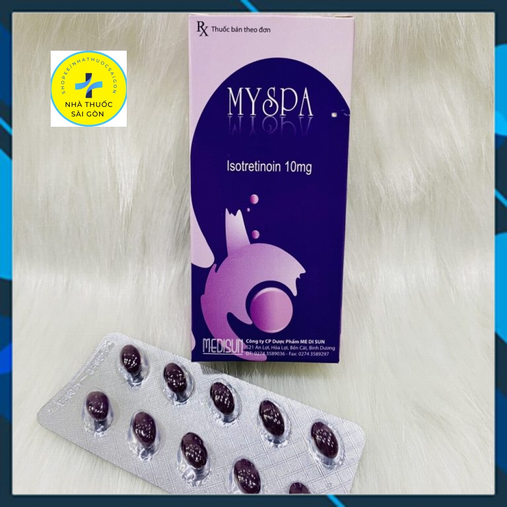 My Spa Viên uống đẹp da, ngừa mụn Sản phẩm bảo vệ sức khỏe