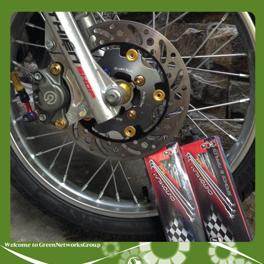 Bộ căm xe máy mạ Crom Osaki