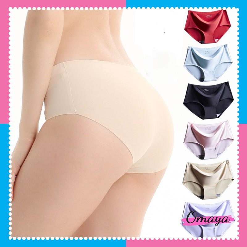 Quần lót nữ đúc su thun lạnh cạp ép không viền mát mịn cao cấp OMAYA - QL06 | BigBuy360 - bigbuy360.vn